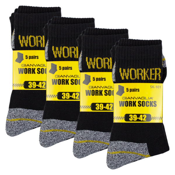 WORKDRY™ – ȘOSETE DE LUCRU 5 ÎN 1 CU CERTIFICAT OEKO-TEX (5 ÎN PACHET) - 7,20 lei per bc.