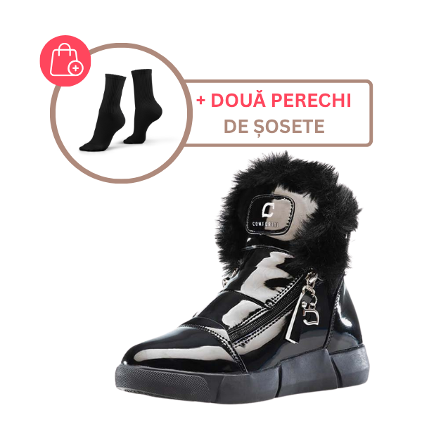 BOTINE CĂPTUȘITE ELEGANTE CRYSTAL