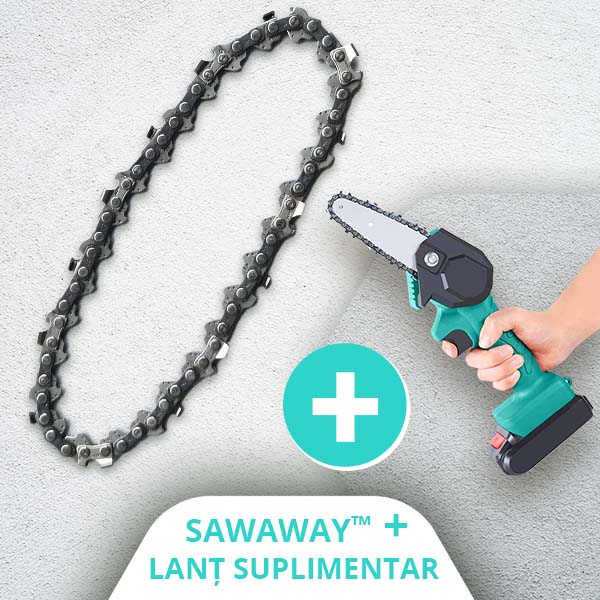 SAWAWAY™ – FIERĂSTRĂU MANUAL CU ACUMULATOR
