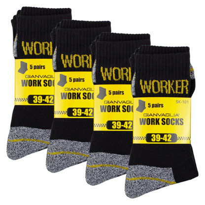WORKDRY™ – ȘOSETE DE LUCRU 5 ÎN 1 CU CERTIFICAT OEKO-TEX (5 ÎN PACHET) - 7,20 lei per bc.