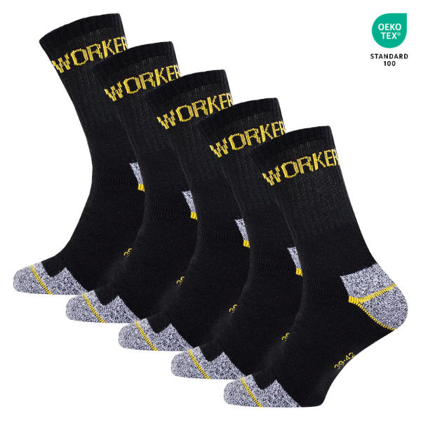 WORKDRY™ – ȘOSETE DE LUCRU 5 ÎN 1 CU CERTIFICAT OEKO-TEX (5 ÎN PACHET) - 7,20 lei per bc.
