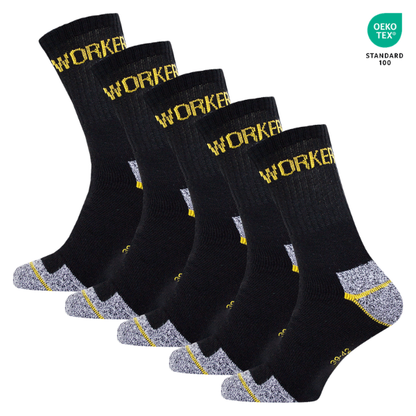 WORKDRY™ – ȘOSETE DE LUCRU 5 ÎN 1 CU CERTIFICAT OEKO-TEX (5 ÎN PACHET) - 7,20 lei per bc.