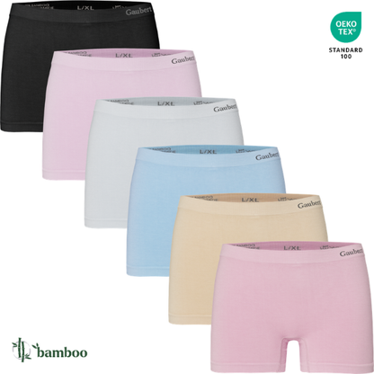 BAMBOOSOFT™ – CHILOȚI FĂRĂ CUSĂTURI DIN BAMBUS 6 ÎN 1 (6 ÎNTR-UN SET) - 13,15 lei per bc.