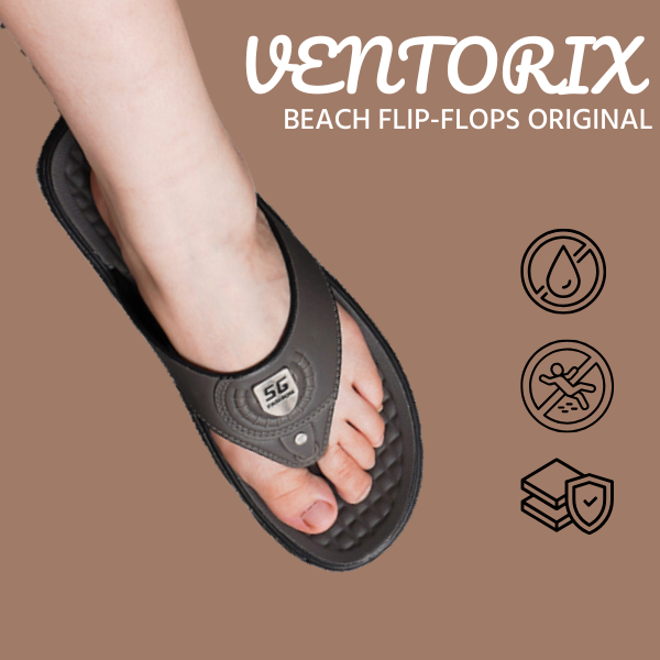 VENTORIX - ȘLAPI DE PLAJĂ RESPIRABILI DIN PVC PENTRU BĂRBAȚI, ORIGINAL