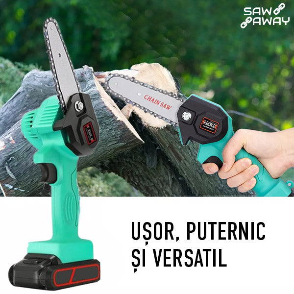 SAWAWAY™ –  FIERĂSTRĂU MANUAL CU ACUMULATOR