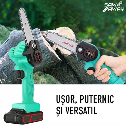 SAWAWAY™ –  FIERĂSTRĂU MANUAL CU ACUMULATOR