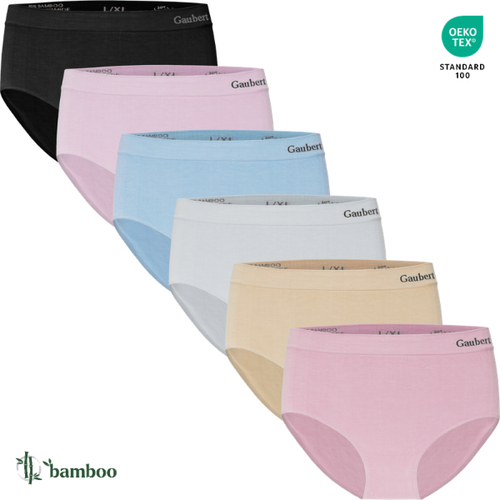 BAMBOOMIDI™ – CHILOȚI MIDI FĂRĂ CUSĂTURI DIN BAMBUS 6 ÎN 1 (6 ÎN PACHET) - 13,15 lei per bc.