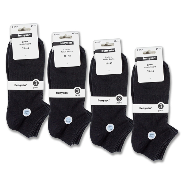 STEPLIGHT™ - ȘOSETE SPORT PREMIUM 3 ÎN 1 CU CERTIFICARE OEKO-TEX (3 ÎNTR-UN PACHET) - 8,63 lei per bc.