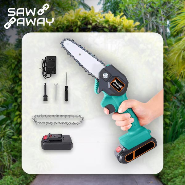 SAWAWAY™ –  FIERĂSTRĂU MANUAL CU ACUMULATOR