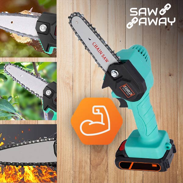 SAWAWAY™ –  FIERĂSTRĂU MANUAL CU ACUMULATOR