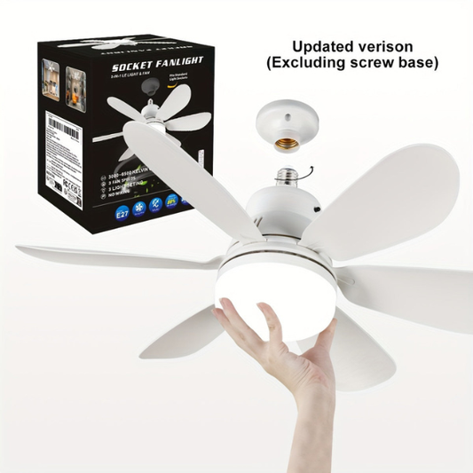 BREEZELITE™ - VENTILATOR DE TAVAN CU ILUMINARE