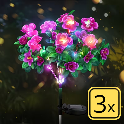 FLORABRIGHT™ – LAMPĂ SOLARĂ DE GRĂDINĂ ÎN FORMĂ DE FLOARE