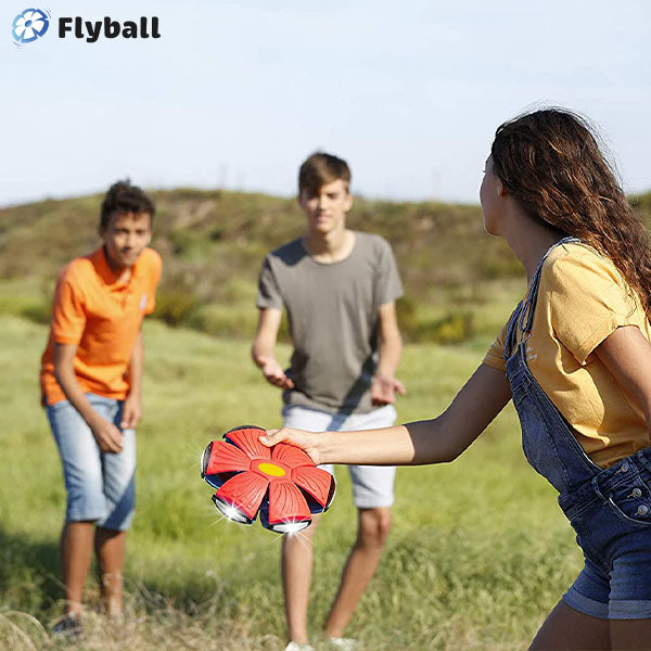 FLYBALL™ – MINGEA ZBURĂTOARE FRISBEE 1 + 1 GRATIS