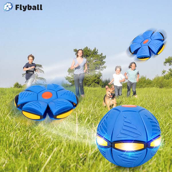 FLYBALL™ – MINGEA ZBURĂTOARE FRISBEE 1 + 1 GRATIS