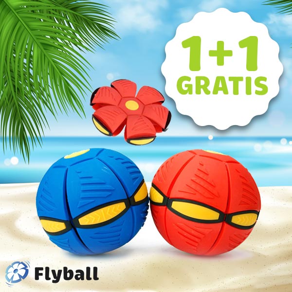 FLYBALL™ – MINGEA ZBURĂTOARE FRISBEE 1 + 1 GRATIS