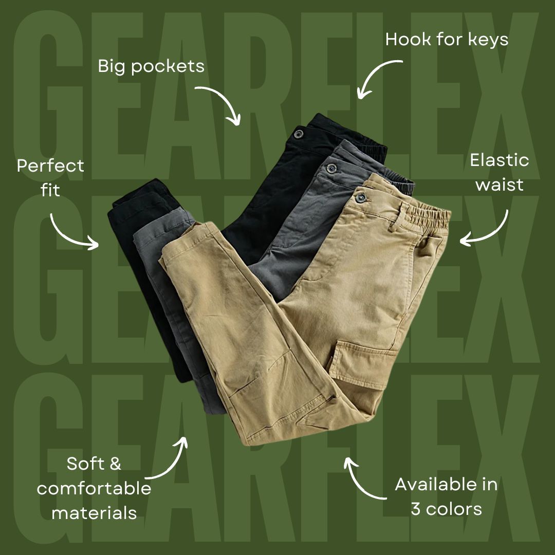 GEARFLEX™ – PANTALONI CARGO BÃRBA?I