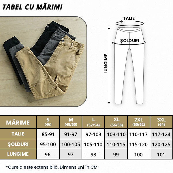 GEARFLEX™ – PANTALONI CARGO BÃRBA?I
