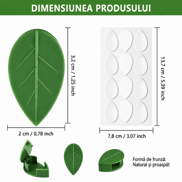 LEAFIX - FIXATOARE PENTRU PLANTE (10 BUC.)