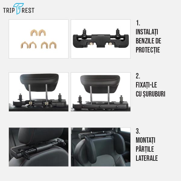 TRIPREST® – TETIERĂ ERGONOMICĂ PENTRU CAP ȘI GÂT