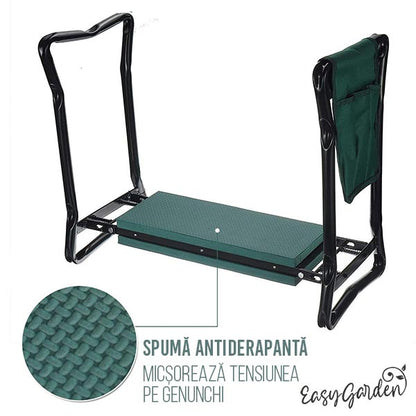 EASYGARDEN® - 3 V 1 – SCAUN PENTRU GRĂDINĂRIT