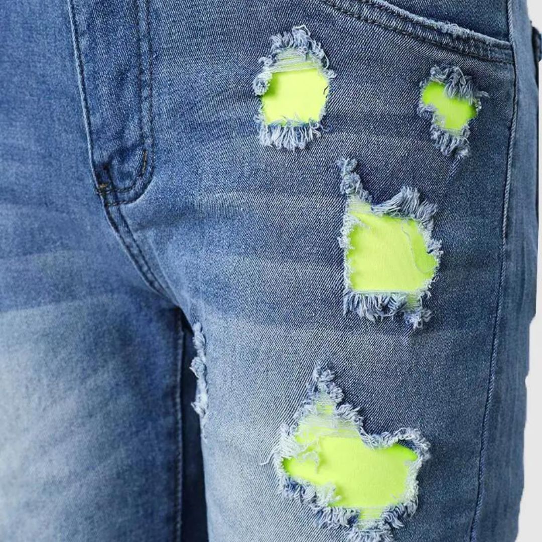 PATCHFUSION - PANTALONI SCURȚI PENTRU FEMEI