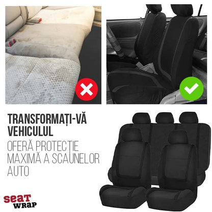SEATWRAP® – HUSE UNIVERSALE PENTRU MAȘINĂ