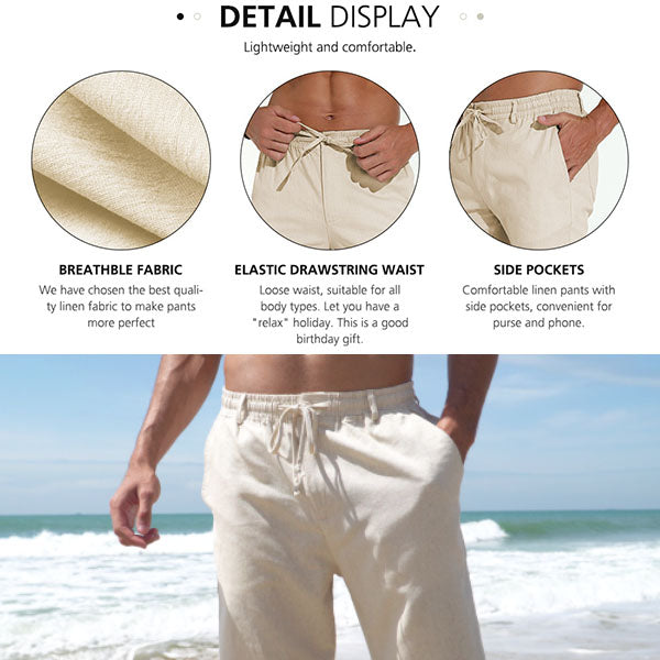 RELAXBREEZE™ - PANTALONI PENTRU BĂRBAȚI DE IN