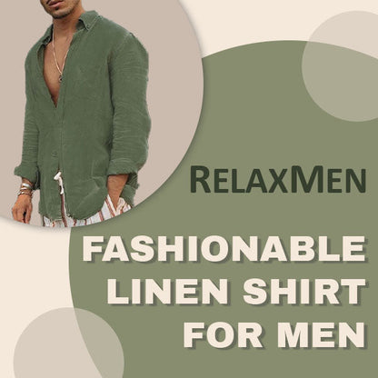 RELAXMEN™ - CĂMAȘĂ UȘOARĂ PENTRU BĂRBAȚI