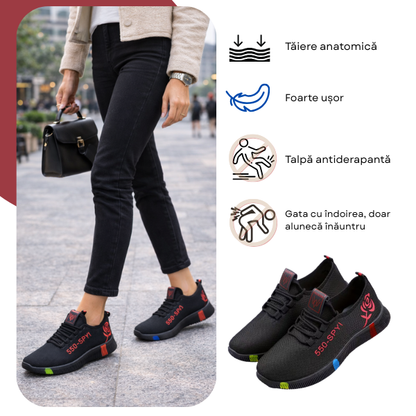 ROVIA - SNEAKERS DAMĂ UȘORI ȘI RESPIRABILI PENTRU ZI DE ZI