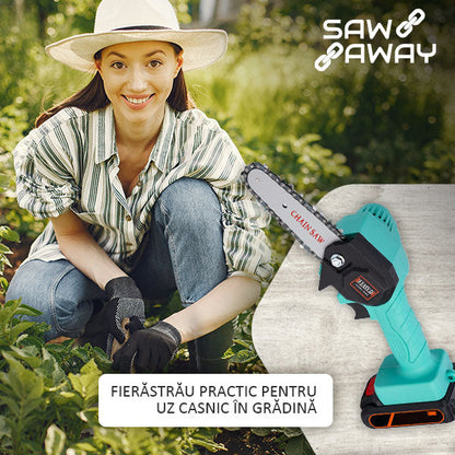 SAWAWAY™ –  FIERĂSTRĂU MANUAL CU ACUMULATOR