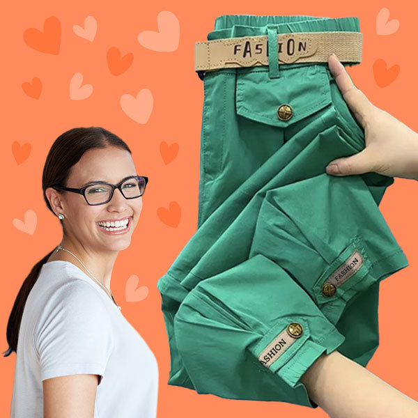 SOLIDEASE – PANTALONI CARGO DAMĂ