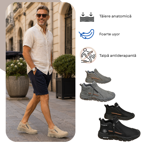 STYLEWALKER – ÎNCĂLȚĂMINTE MODERNĂ PENTRU BĂRBAȚI, PENTRU ZI DE ZI