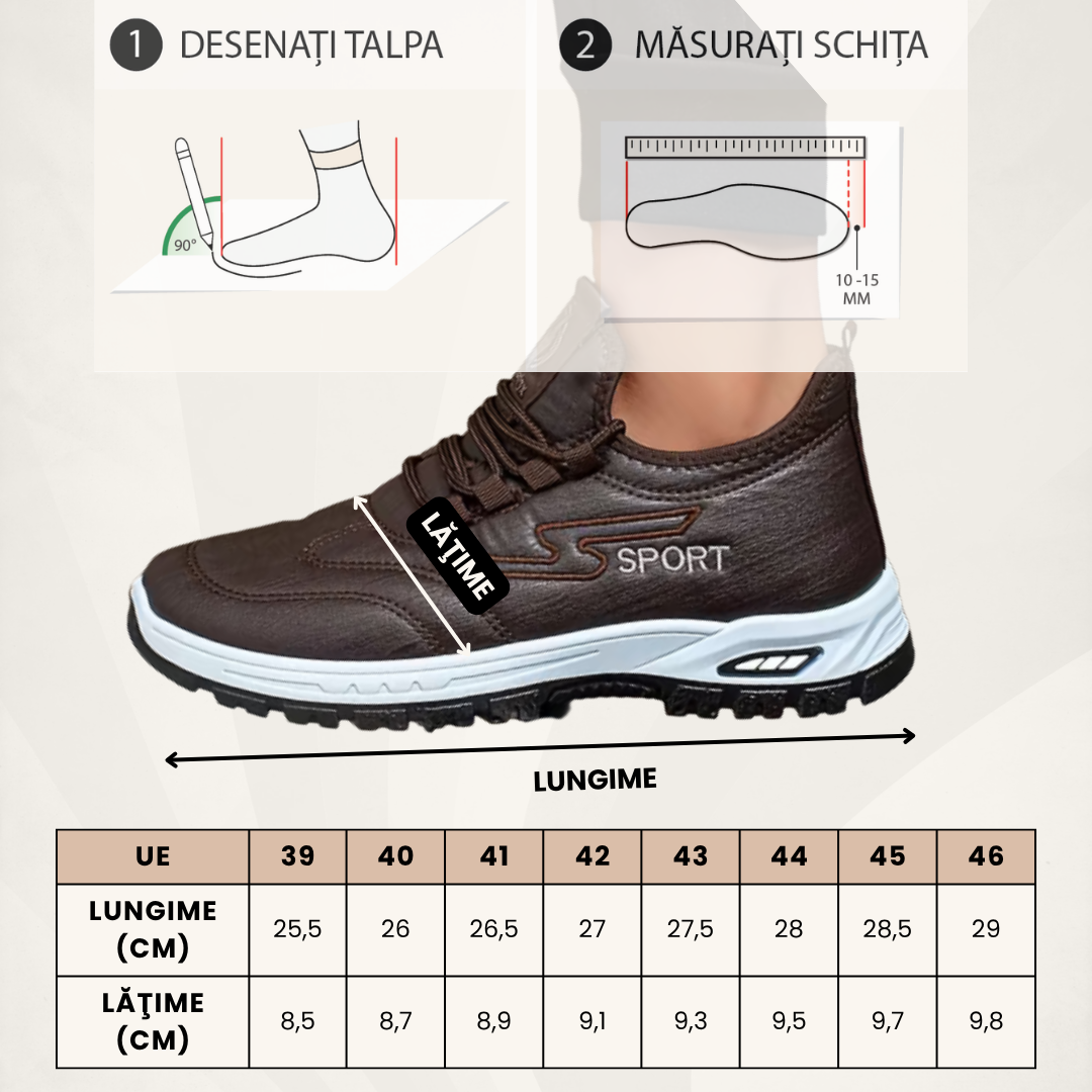 COMFIO™ - PANTOFI PENTRU BĂRBAȚI