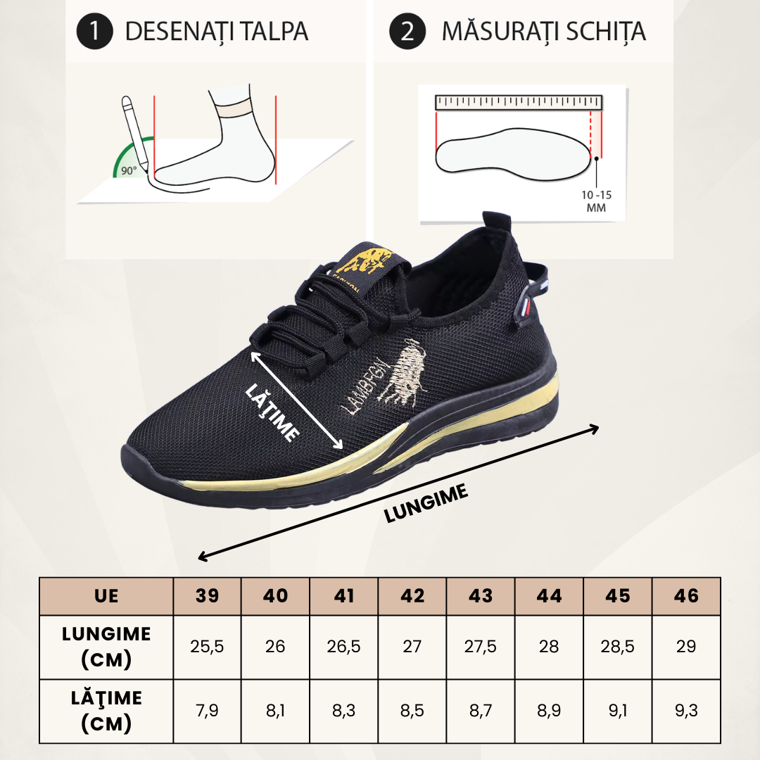 FLEXMOTION™ - PANTOFI BĂRBAȚI UȘORI ȘI RESPIRABILI PENTRU ZI DE ZI