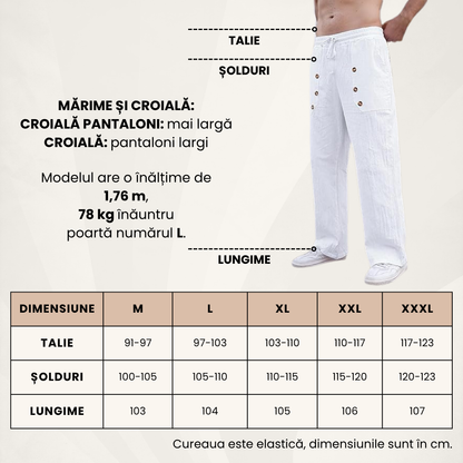 LINERA™ - PANTALONI BĂRBĂTEȘTI