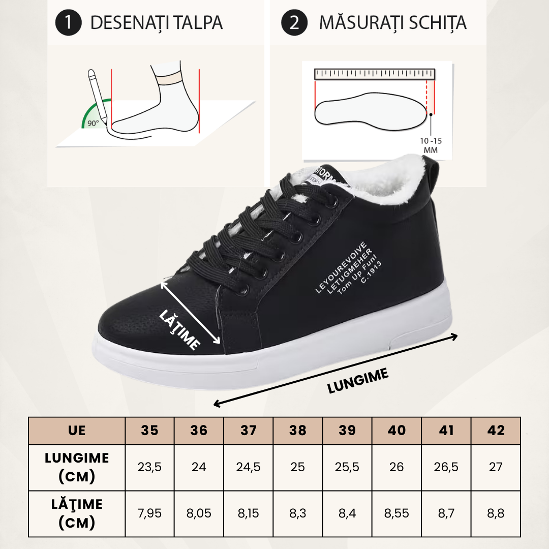 PLUSHPRINT™ - ADIDAȘI CĂLDUROȘI PENTRU FEMEI