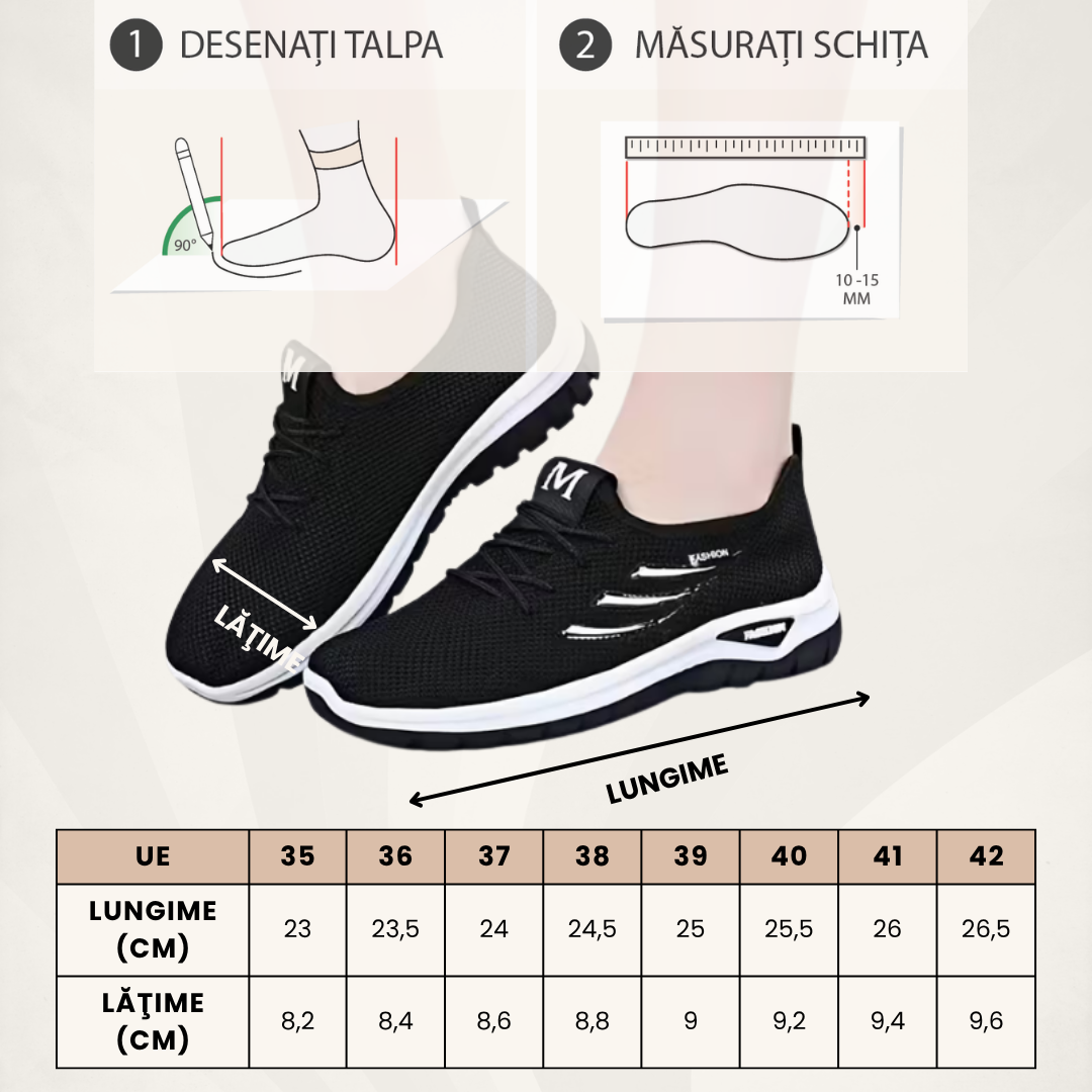 STYLESTEP - TENIȘI CONFORTABILI PENTRU DAMĂ