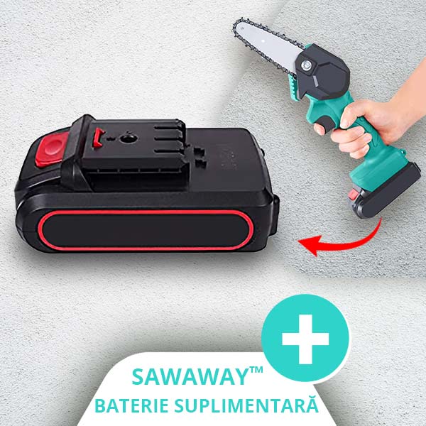 SAWAWAY™ –  FIERĂSTRĂU MANUAL CU ACUMULATOR