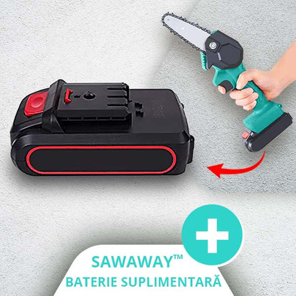 SAWAWAY™ –  FIERĂSTRĂU MANUAL CU ACUMULATOR