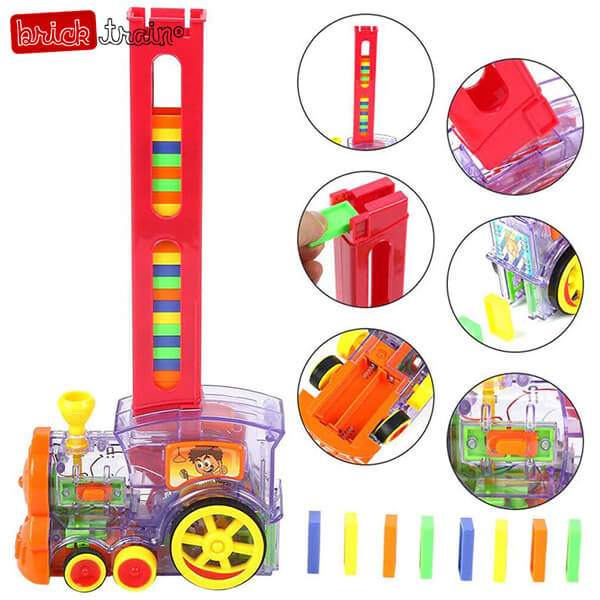 BRICKTRAIN® - TREN CU PIESE DOMINO