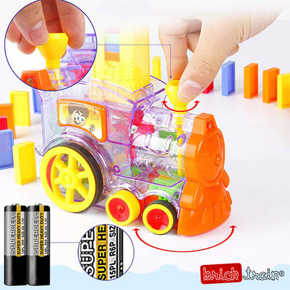 BRICKTRAIN® - TREN CU PIESE DOMINO
