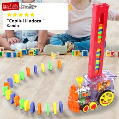 BRICKTRAIN® - TREN CU PIESE DOMINO