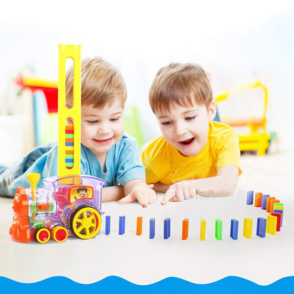 BRICKTRAIN® - TREN CU PIESE DOMINO