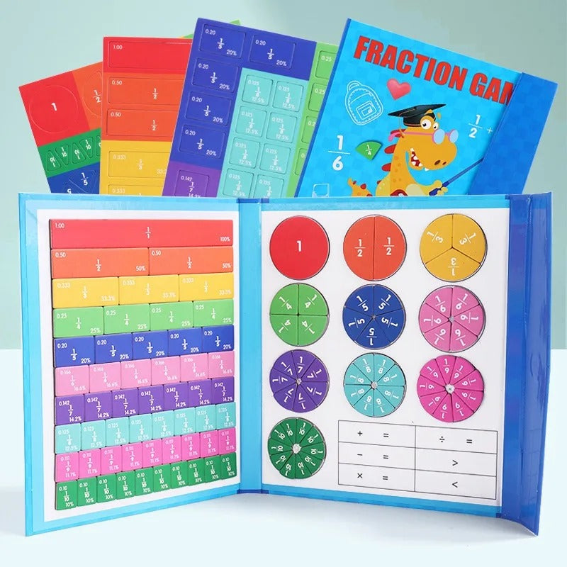 FRACTIONS – CARTE DE ÎNVĂȚARE A FRACȚIILOR